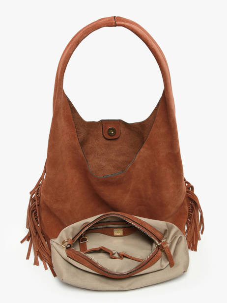 Shoulder Bag M Country Leather Etrier Brown country ECOU154M other view 4