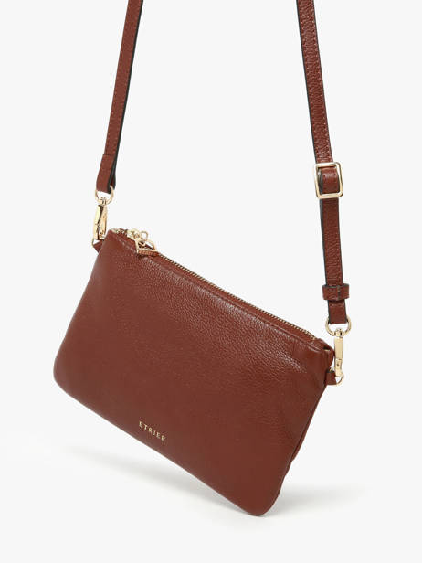 Crossbody Bag Tradition Cuir Etrier Brown tradition ETRA0141 other view 2